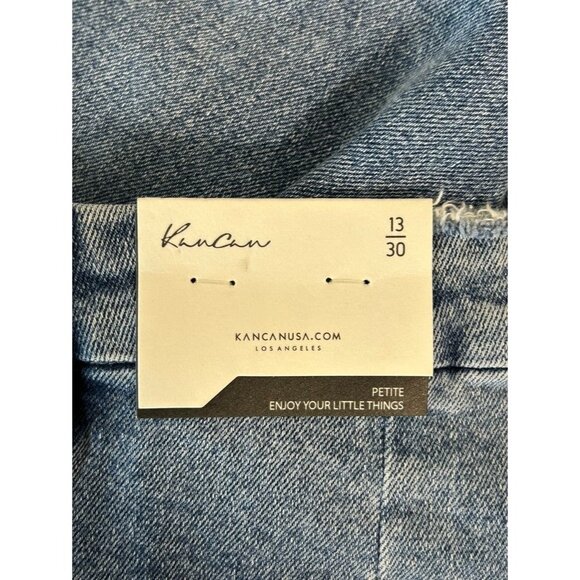 KanCan Petite Hawthorne High Rise Flare Jeans in Medium Wash - Sz 13/30 - Picture 6 of 7
